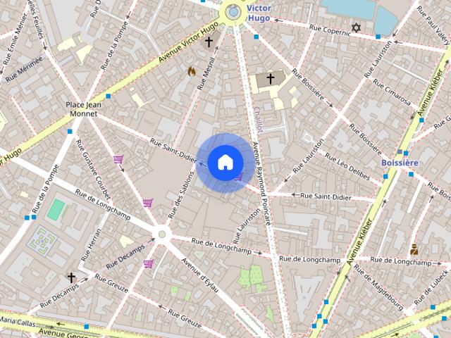 Tout savoir sur cet appartement dans le quartier Porte Dauphine, à Paris 16ème