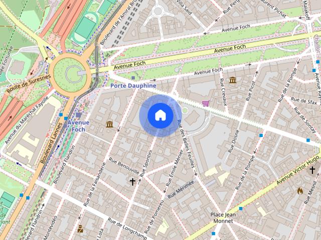 Tout savoir sur cet appartement dans le quartier Porte Dauphine, à Paris 16ème