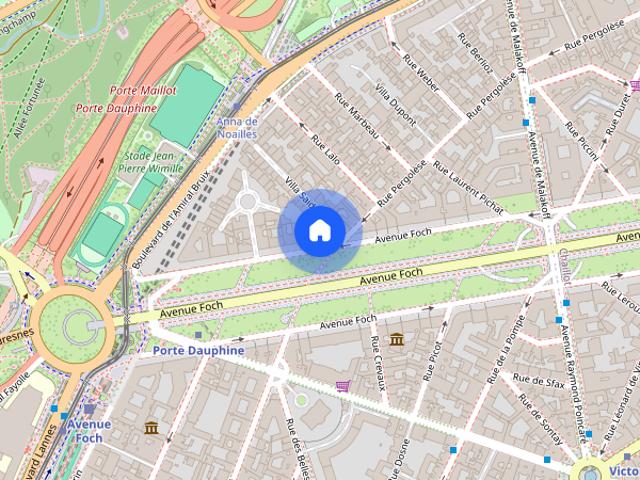 Tout savoir sur cet appartement dans le quartier Porte Dauphine, à Paris 16ème