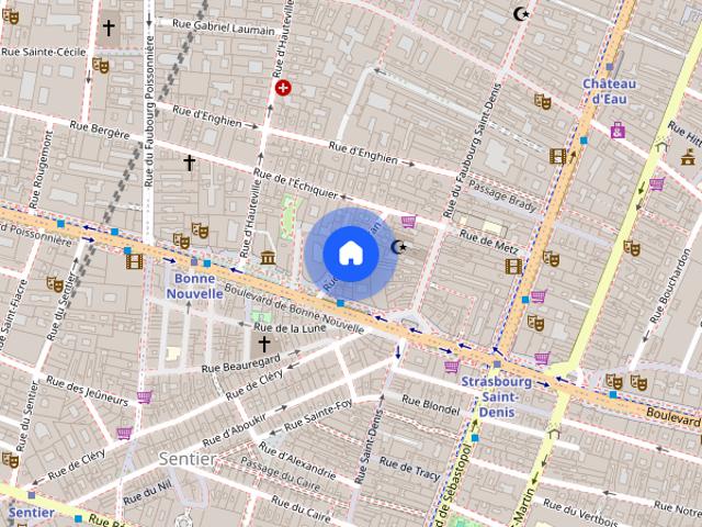 Tout savoir sur cet appartement dans le quartier Porte Saint Denis Paradis, à Paris 10ème