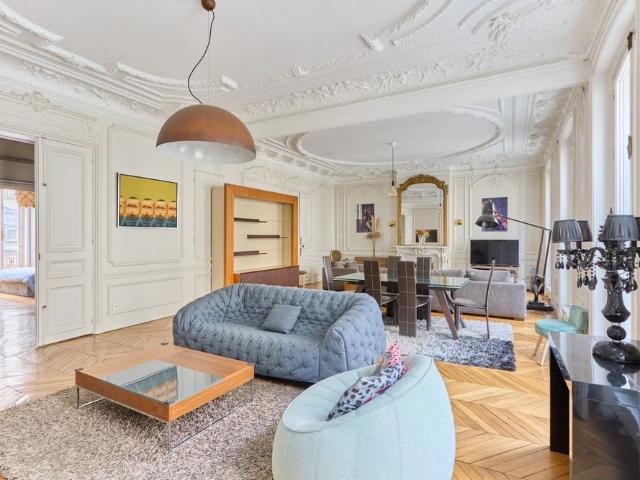 Tout savoir sur cet appartement dans le quartier Parc Monceau, à Paris 8ème