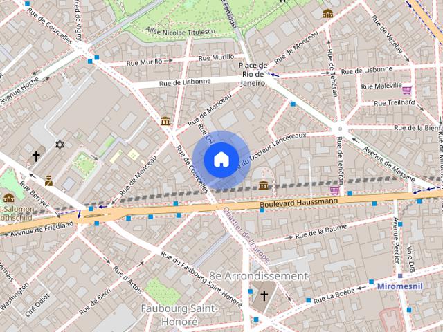 Tout savoir sur cet appartement dans le quartier Parc Monceau, à Paris 8ème