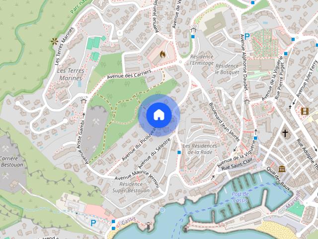 Tout savoir sur cet appartement dans le quartier Petite Couronne, à Cassis