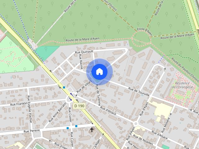 Tout savoir sur cet appartement dans le quartier Place Louis XIV, à Saint Germain en Laye