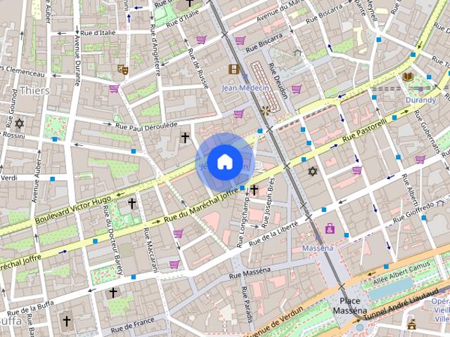 Tout savoir sur cet appartement dans le quartier Place Masséna, à Nice