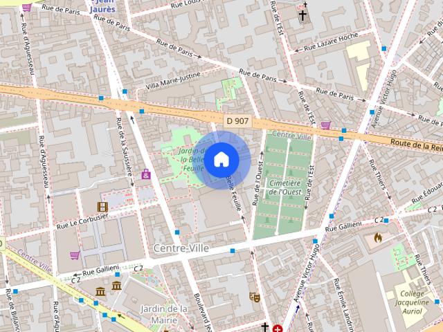 Tout savoir sur cet appartement dans le quartier Reine Mairie, à Boulogne Billancourt