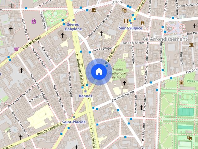 Tout savoir sur cet appartement dans le quartier Rennes, à Paris 6ème