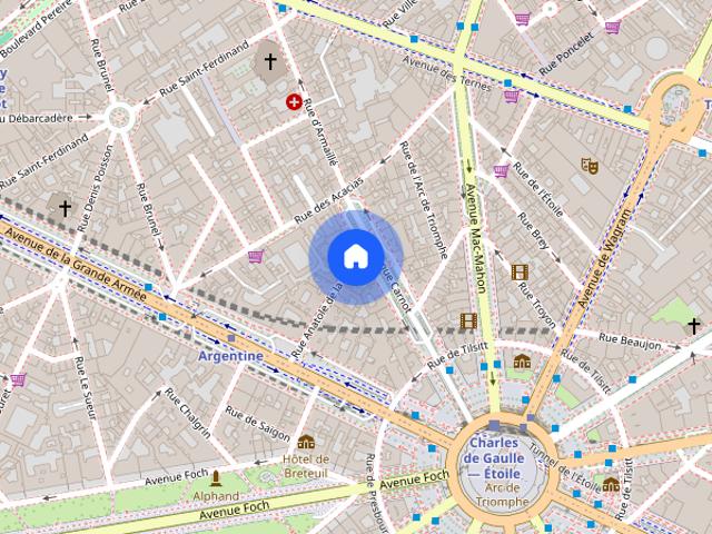 Tout savoir sur cet appartement dans le quartier Ternes Maillot, à Paris 17ème
