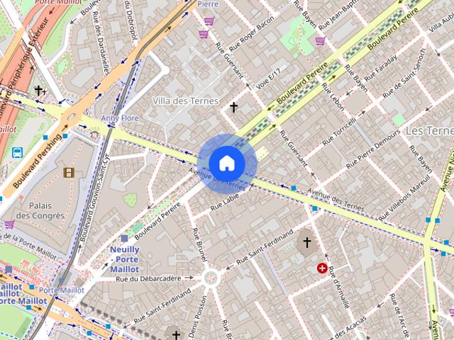 Tout savoir sur cet appartement dans le quartier Ternes Maillot, à Paris 17ème