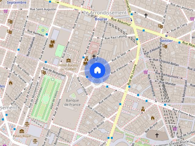 Tout savoir sur cet appartement dans le quartier Vivienne Gaillon, à Paris 2ème