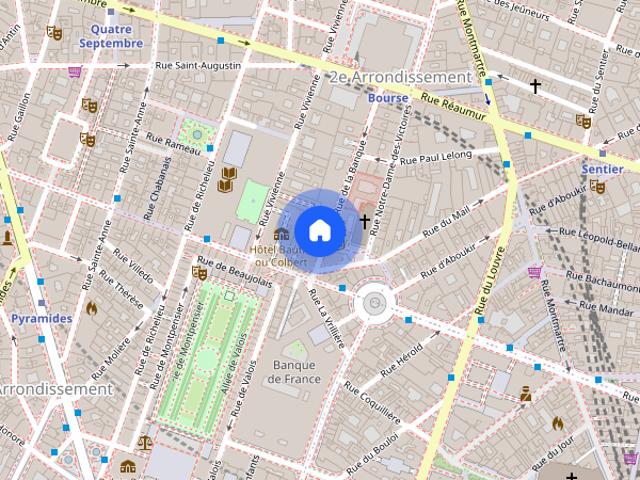 Tout savoir sur cet appartement dans le quartier Vivienne Gaillon, à Paris 2ème