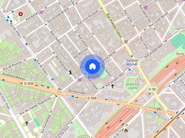 Tout savoir sur cet appartement dans le quartier Villiers L. Michel, à Levallois Perret