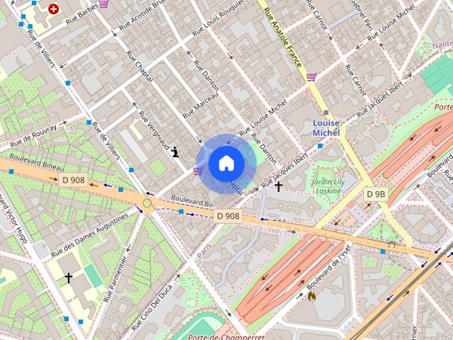 Tout savoir sur cet appartement dans le quartier Villiers L. Michel, à Levallois Perret