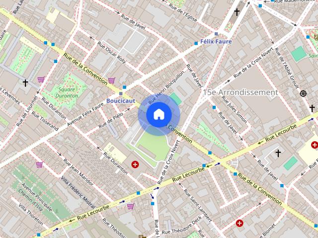 Tout savoir sur cet appartement dans le quartier Violet Commerce, à Paris 15ème