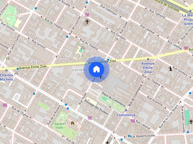 Tout savoir sur cet appartement dans le quartier Violet Commerce, à Paris 15ème