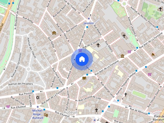 Tout savoir sur cette maison dans le quartier Auteuil Nord, à Paris 16ème