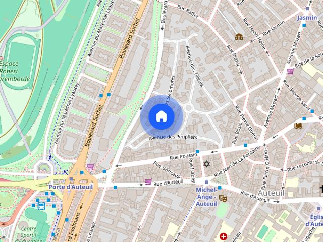 Tout savoir sur cette maison dans le quartier Auteuil Nord, à Paris 16ème