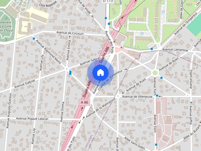 Tout savoir sur cette maison dans le quartier Bourg La Feuillaume Nord, à La Celle Saint Cloud