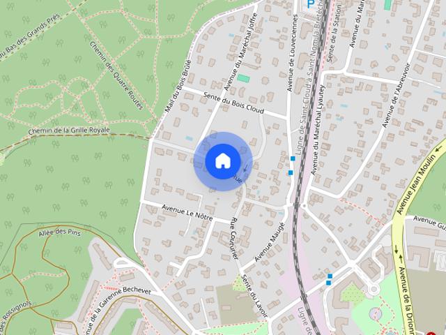 Tout savoir sur cette maison dans le quartier Gressets Centre Garenne Bechevet, à La Celle Saint Cloud