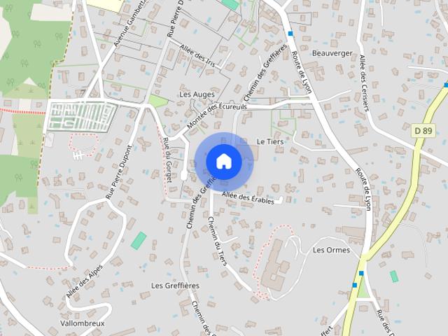 Tout savoir sur cette maison dans le quartier Ouest, à Saint Cyr au Mont d'Or