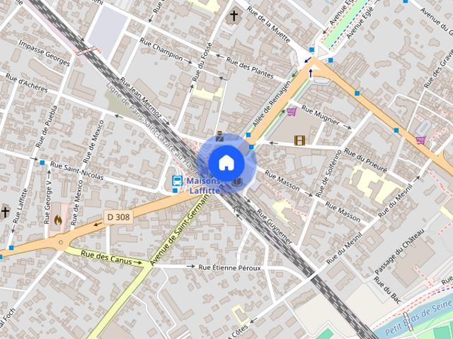 Tout savoir sur cette maison dans le quartier Napoleon, à Maisons Laffitte