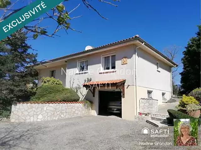 Touvérac 16360 Achat / Vente maison 4 pièces t4 terrasse parking