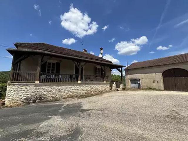 Touzac 46700 Achat / Vente maison 6 pièces t6 terrasse