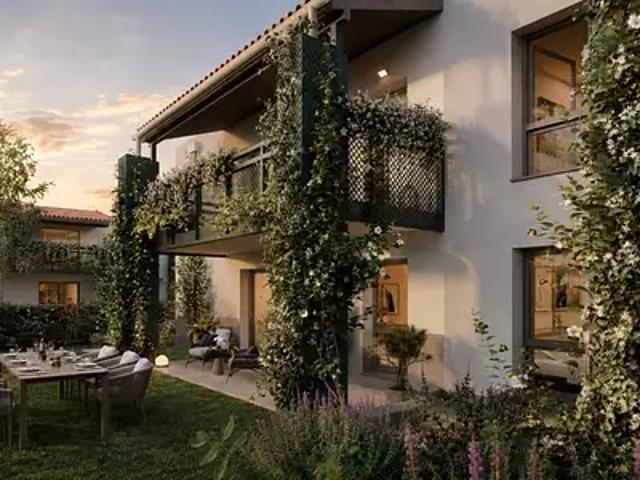 Toulenne 33210 Achat / Vente appartement neuf 4 pièces t4 jardin terrasse
