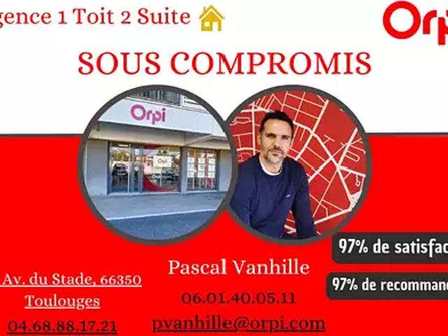 Toulouges 66350 Achat / Vente maison 3 pièces t3