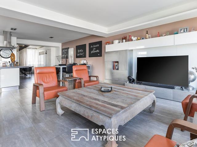 Toulousaine et son extension contemporaine avec piscine 187m² Toulouse