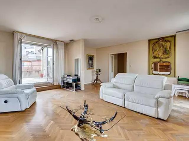 Toulouse 31000 Achat / Vente appartement 4 pièces t4 au dernier étage terrasse