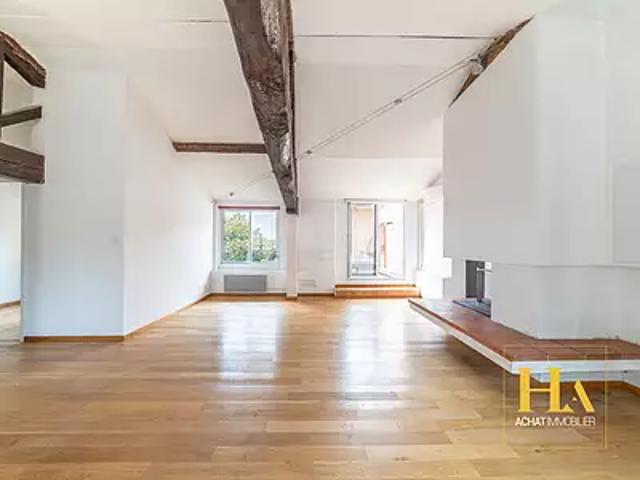 Toulouse 31000 Achat / Vente appartement 5 pièces t5 au dernier étage terrasse