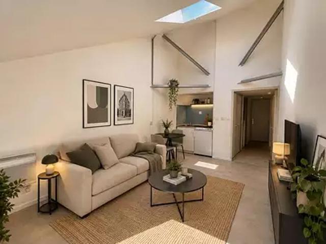 Toulouse 31000 Achat / Vente appartement 1 pièce t1 balcon