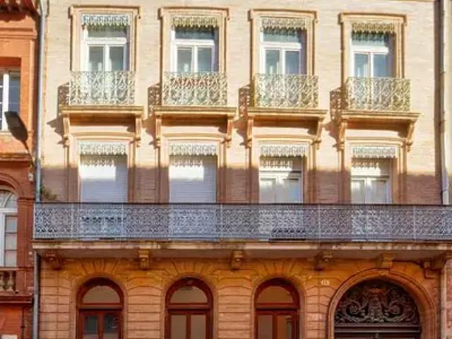 Toulouse 31000 Achat / Vente appartement 3 pièces t3 terrasse cave