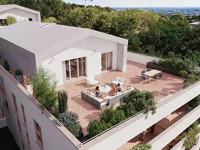 Toulouse 31000 Achat / Vente appartement neuf 3 pièces t3 terrasse