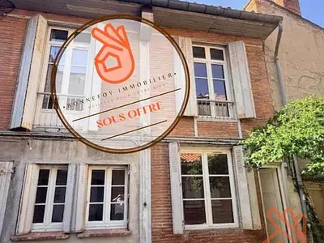Toulouse 31000 Achat / Vente maison 3 pièces t3