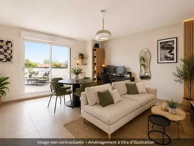 Toulouse 31100 Achat / Vente appartement 2 pièces t2 au dernier étage