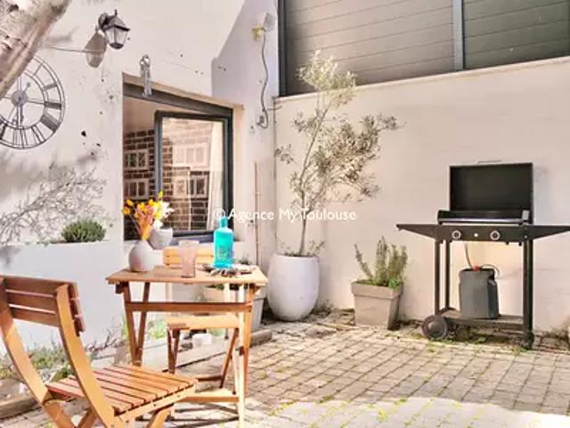 Toulouse 31100 Achat / Vente maison 3 pièces t3 jardin terrasse
