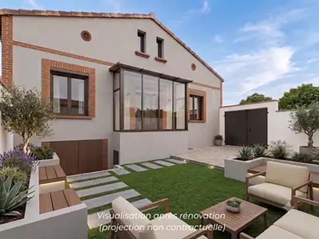Toulouse 31200 Achat / Vente maison 5 pièces t5 au dernier étage cave