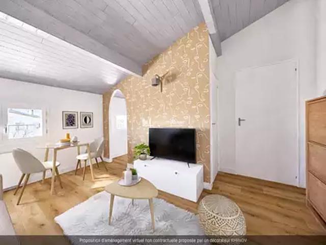Toulouse 31400 Achat / Vente appartement 1 pièce t1 au dernier étage