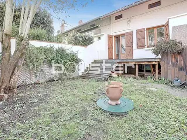 Toulouse 31400 Achat / Vente maison 5 pièces t5 jardin terrasse