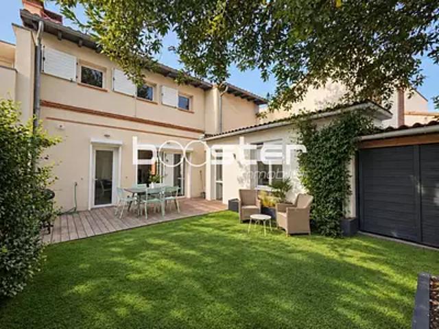 Toulouse 31500 Achat / Vente maison 6 pièces t6 jardin cave