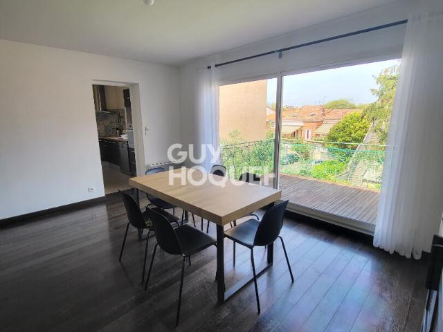 APPARTEMENT T4 MEUBLÉ QUARTIER MINIMES CLIMATISÉ GARAGE TERRASSE