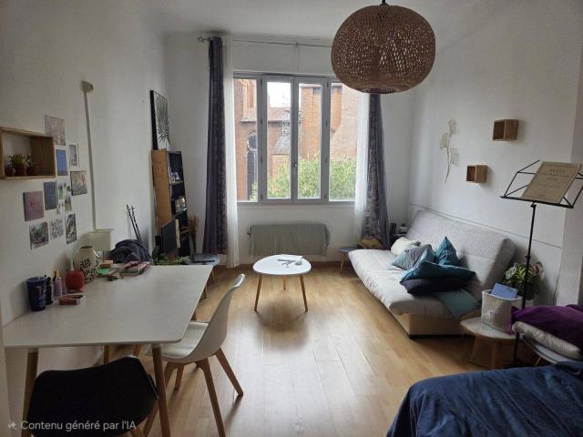 TOULOUSE QUARTIER SAINT ÉTIENNE Studio 28,61 m² avec vue sur