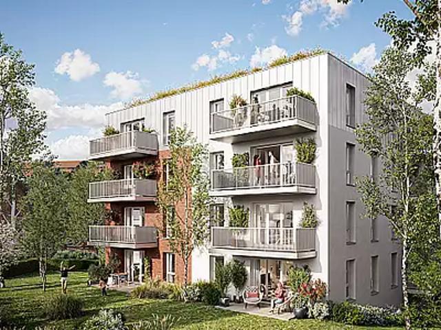 Tourcoing 59200 Programme neuf appartement neuf à vendre t3 TVA 5,5%