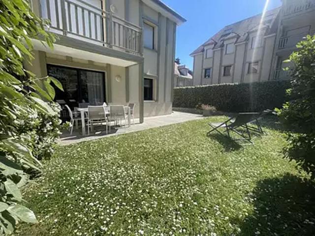 Tourgéville 14800 Achat / Vente appartement 3 pièces t3 terrasse cave