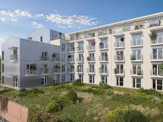 Tours 37100 Programme neuf appartement neuf à vendre t1 LMNP