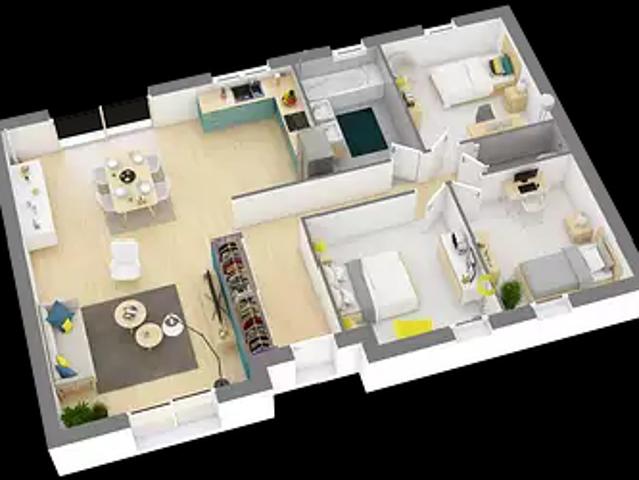 Tourville sur Arques 76550 Programme neuf maison neuf à vendre 4 pièces