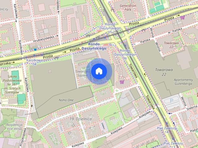 Towarowa Towers 2 pokoje, klimatyzacja, Metro Rondo Daszyńskiego
