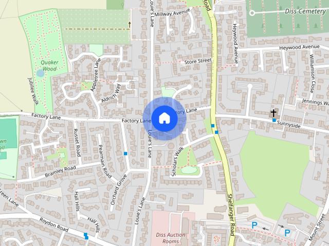 Tower Court, Louies Lane, Diss